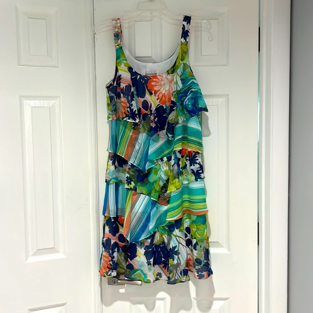 Cute ruffled sundress Bethany size 10